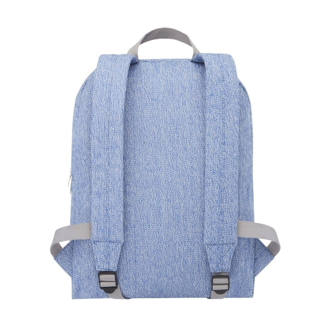 Navy Heather - Back - Bullet Pheebs Polyester Knapsack