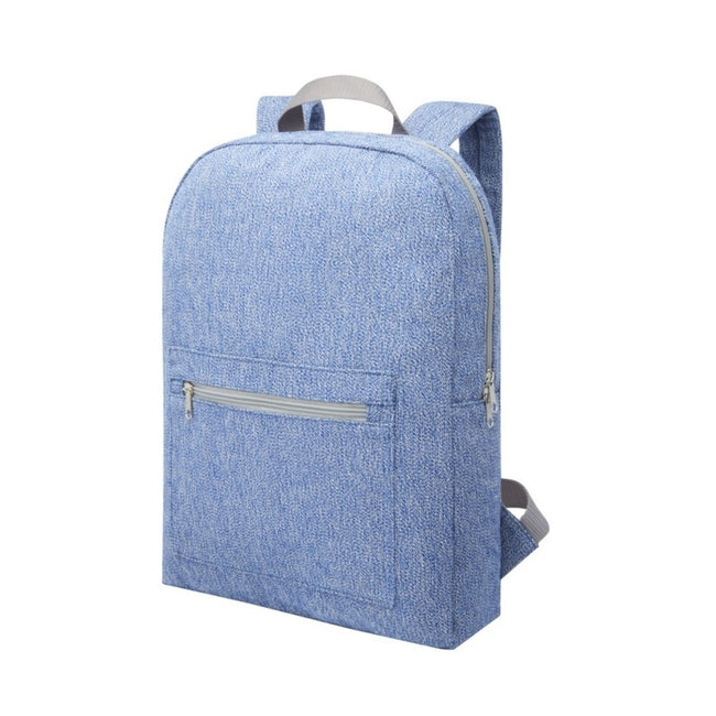 Navy Heather - Side - Bullet Pheebs Polyester Knapsack