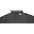 Storm Grey - Close up - Elevate Womens-Ladies Charon Hoodie