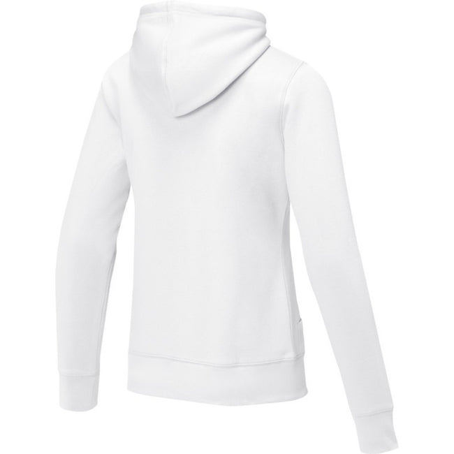 White - Back - Elevate Womens-Ladies Charon Hoodie
