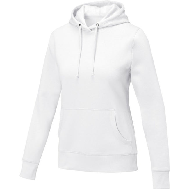 White - Side - Elevate Womens-Ladies Charon Hoodie