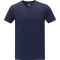 Navy - Front - Elevate Mens Somoto T-Shirt