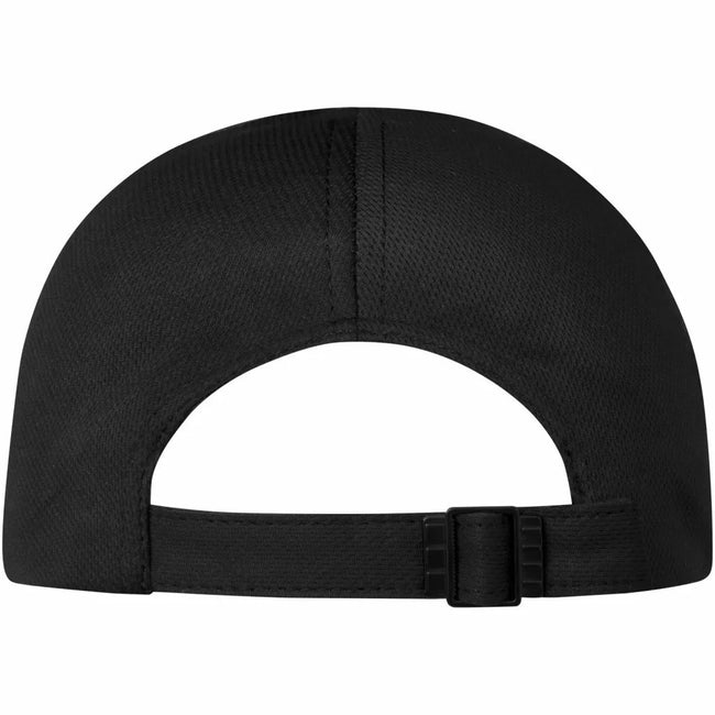 Solid Black - Back - Elevate Cerus 6 Panel Baseball Cap
