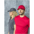 Red - Back - Elevate Cerus 6 Panel Baseball Cap