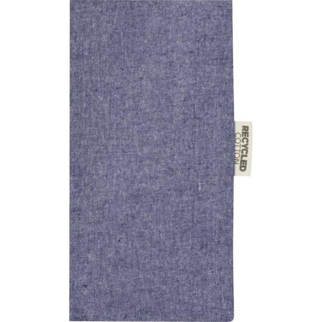 Blue - Close up - Bullet Pheebs Heather Tote Bag