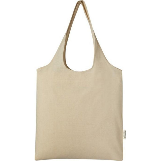 Natural - Back - Bullet Pheebs Heather Tote Bag