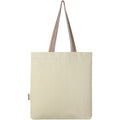 Natural - Back - Bullet Rainbow Tote Bag