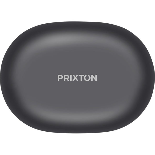 Solid Black - Side - Prixton TWS161S Wireless Earbuds