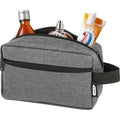 Heather Grey - Lifestyle - Ross Recycled Polyester 50floz Toiletry Bag