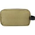 Olive - Back - Joey Canvas Recycled 0.9gal Toiletry Bag