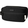 Solid Black - Lifestyle - Joey Canvas Recycled 0.9gal Toiletry Bag