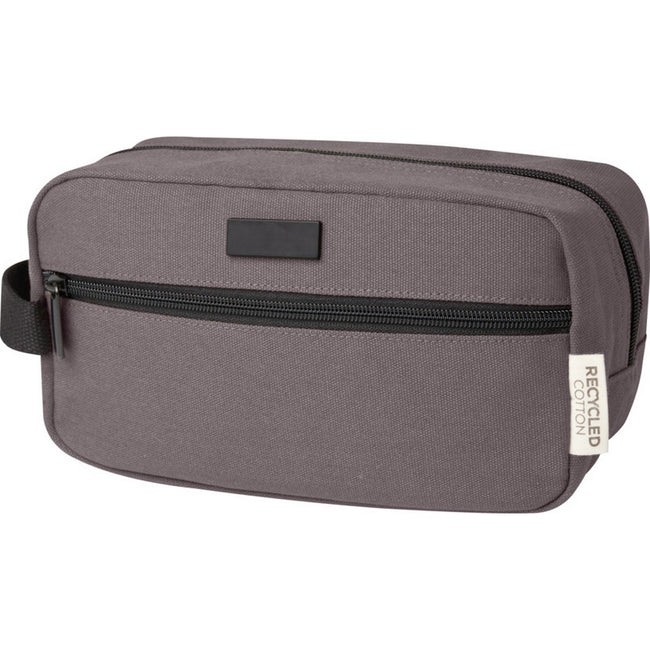 Gray - Lifestyle - Joey Canvas Recycled 0.9gal Toiletry Bag