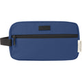 Navy - Front - Joey Canvas Recycled 0.9gal Toiletry Bag