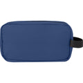 Navy - Back - Joey Canvas Recycled 0.9gal Toiletry Bag