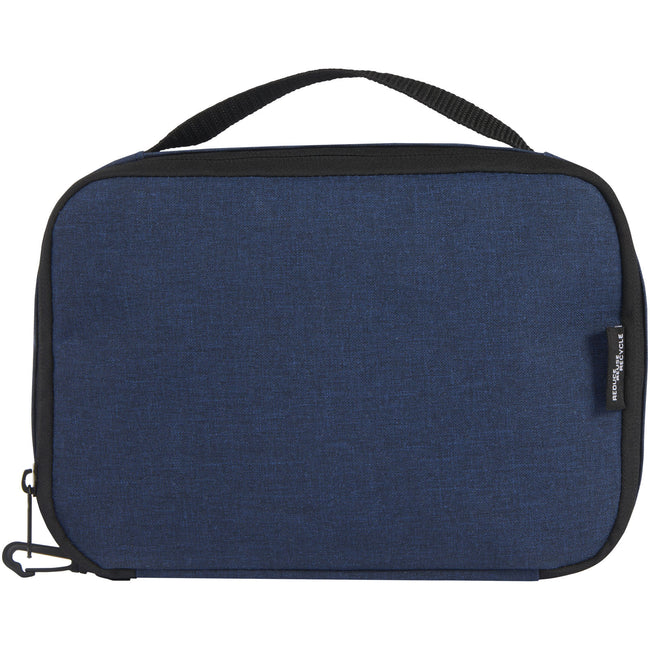 Heather Navy - Back - Ross Tech RPET 33.8floz Pouch