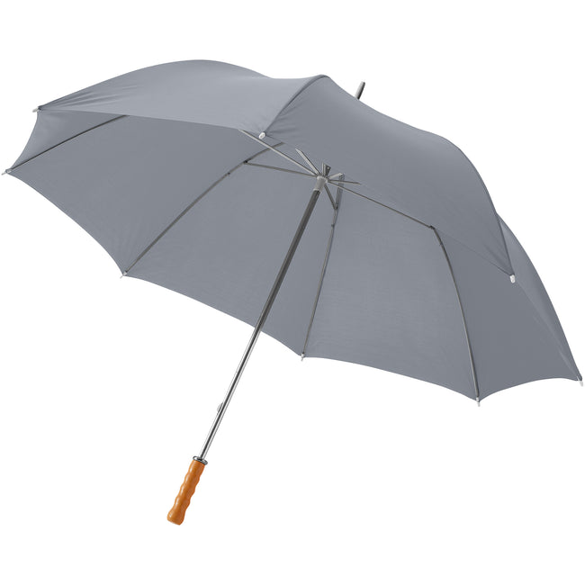 Gray - Front - Bullet 30in Golf Umbrella