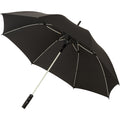 Solid Black,White - Front - Avenue 23 Inch Spark Auto Open Storm Umbrella
