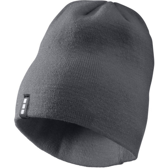 Storm Grey - Front - Elevate Level Beanie