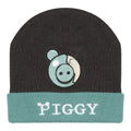 Green-Black - Front - Piggy Boys Zombie Beanie