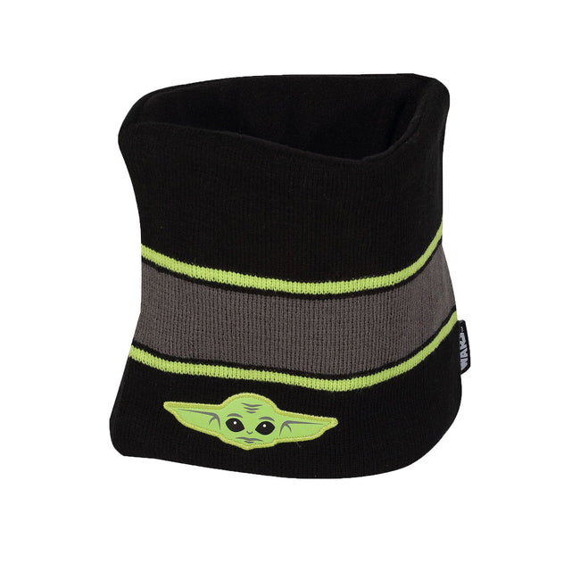 Black-Green - Back - Star Wars: The Mandalorian The Child Snood