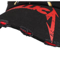 Black-Red-White - Side - Metallica Damage Inc Distressed Cap