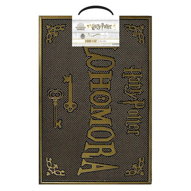 Copper-Black - Back - Harry Potter Alohomora Rubber Door Mat