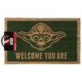 Green-Brown - Front - Star Wars Yoda Door Mat