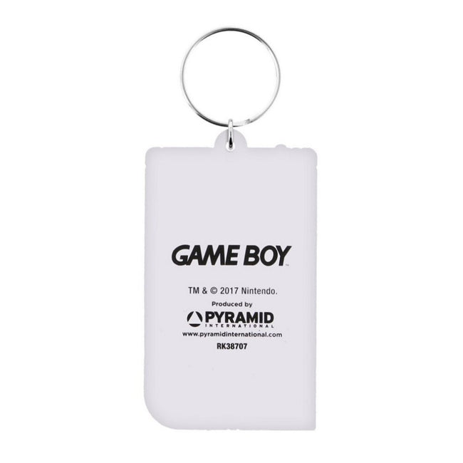 White - Back - Nintendo Gameboy Keychain