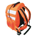 Orange - Back - Portwest Hi-Vis Knapsack