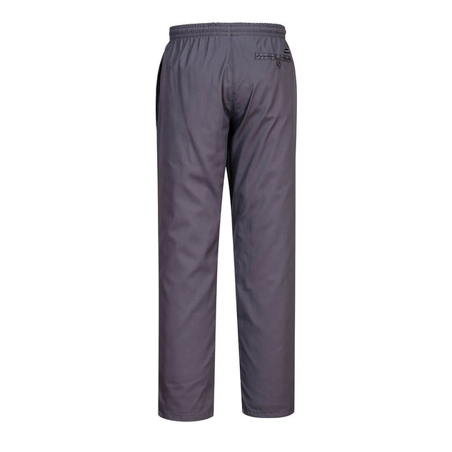 Slate Grey - Back - Portwest Mens Drawstring Pants