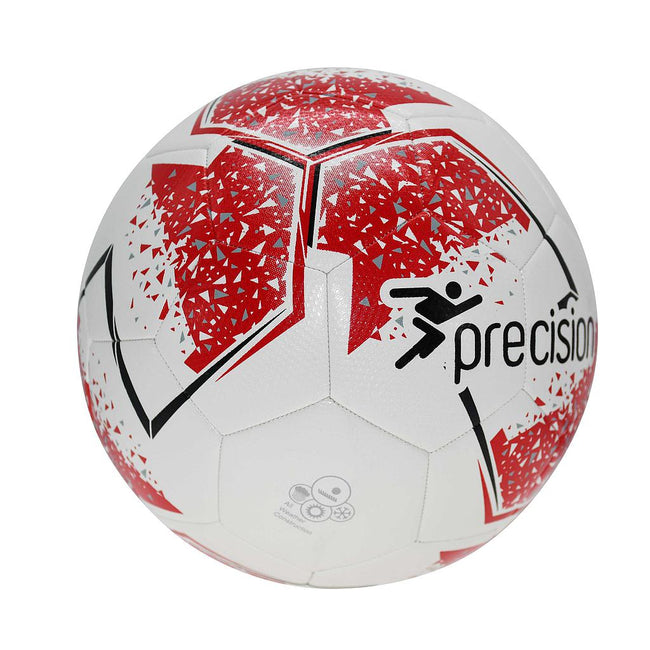 White-Red - Front - Precision Fusion IMS Training Ball