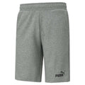 Gray - Front - Puma Mens ESS Shorts