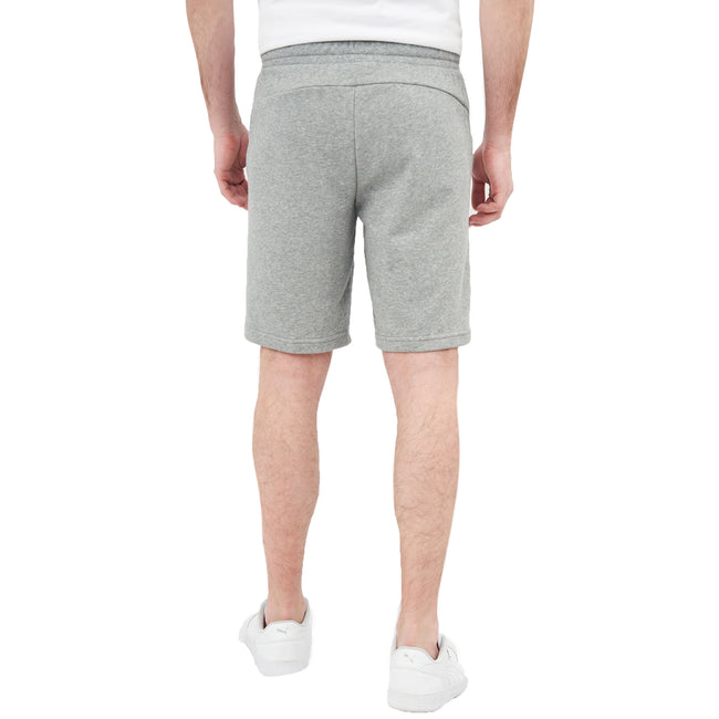 Gray - Back - Puma Mens ESS Shorts