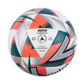 White-Orange-Green - Back - Mitre Ultimatch Max Match Football