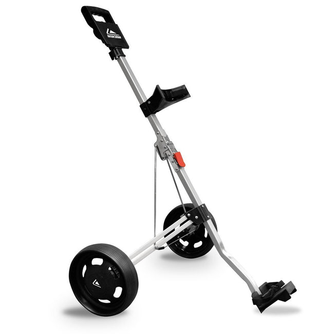 Silver-Black - Side - Longridge Golf Trolley