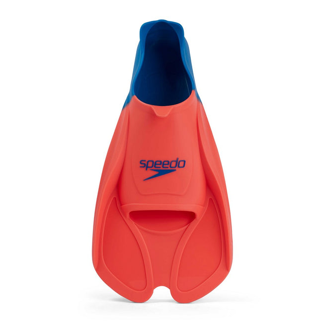 Tangerine-Pool Blue - Front - Speedo Diving Fins