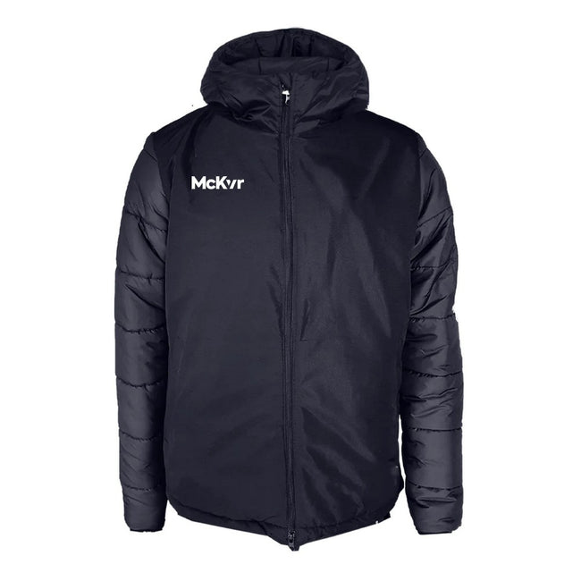 Navy - Front - McKeever Childrens-Kids Core 22 Stadium Jacket
