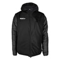 Black - Front - McKeever Childrens-Kids Core 22 Stadium Jacket