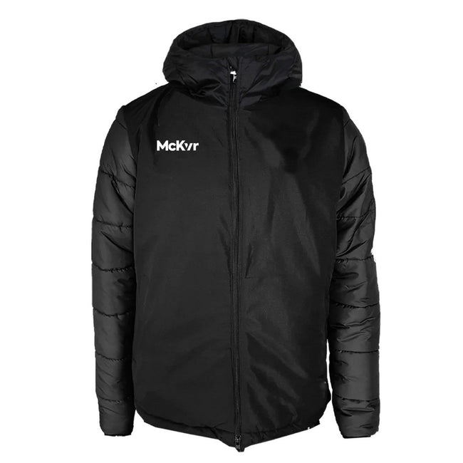 Black - Front - McKeever Childrens-Kids Core 22 Stadium Jacket