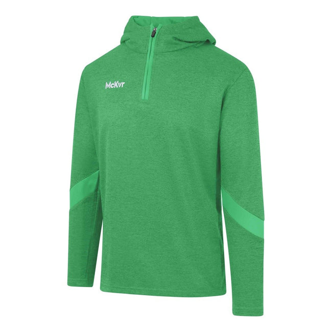 Green - Front - McKeever Childrens-Kids Core 22 Hoodie