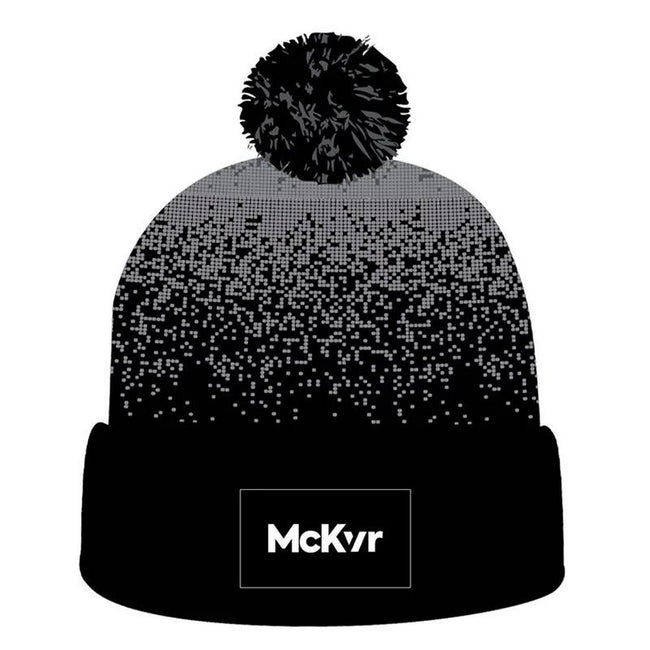 Black - Front - McKeever Childrens-Kids Core 22 Beanie