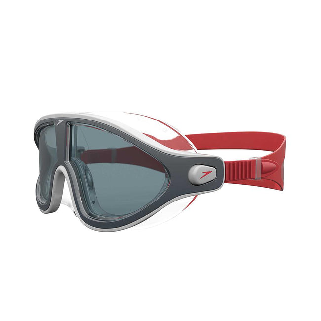 Blue-White-Clear - Front - Speedo Biofuse Rift Swimming Goggles