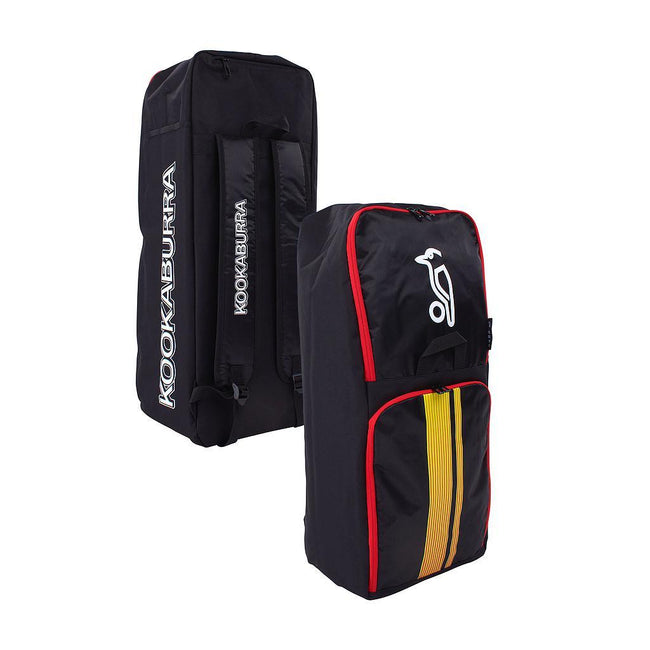 Black-Yellow - Side - Kookaburra d6500 Duffle Bag