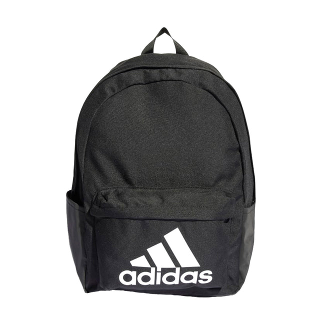 Black-White - Front - Adidas Classic Button Knapsack