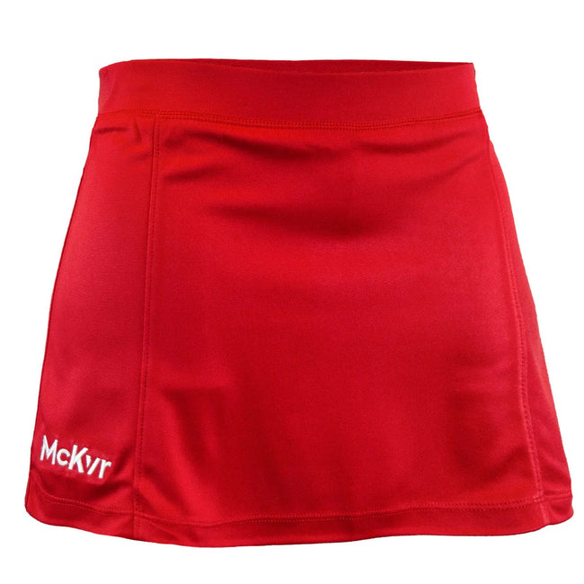 Red - Front - McKeever Womens-Ladies Core 22 Skort