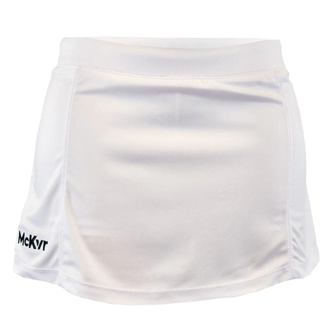White - Front - McKeever Womens-Ladies Core 22 Skort