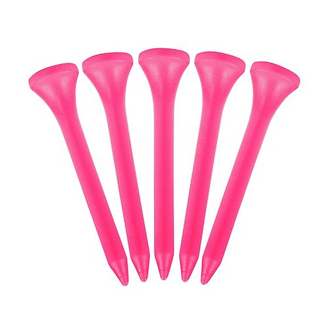 Pink - Back - Masters Golf Tees (Pack of 40)