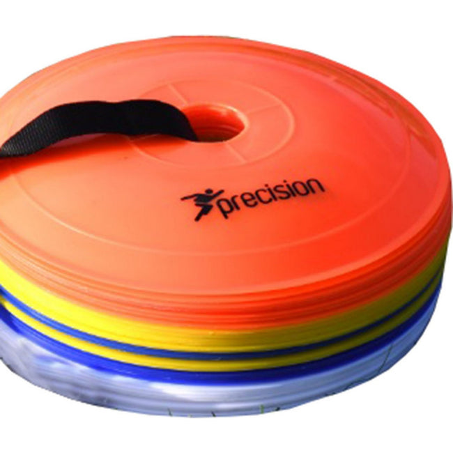 Multicolored - Back - Precision Flat Markers (Pack of 40)
