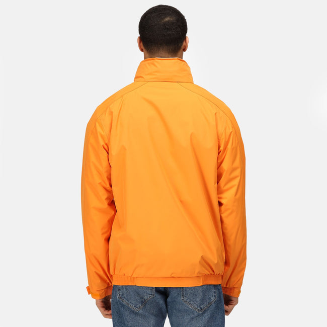Sun Orange-Seal Gray - Side - Regatta Dover Waterproof Windproof Jacket (Thermo-Guard Insulation)