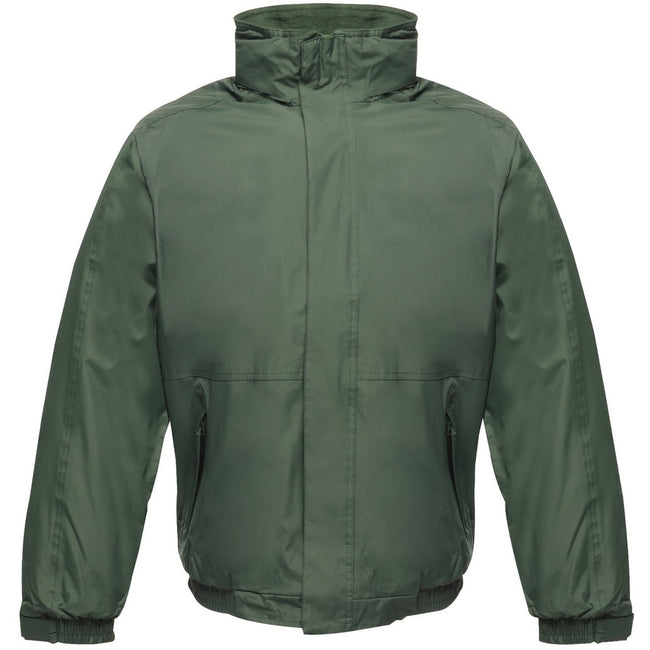 Dark Green-Dark Green - Front - Regatta Dover Waterproof Windproof Jacket (Thermo-Guard Insulation)